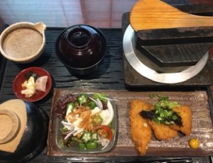 味噌カツとろろ御膳　